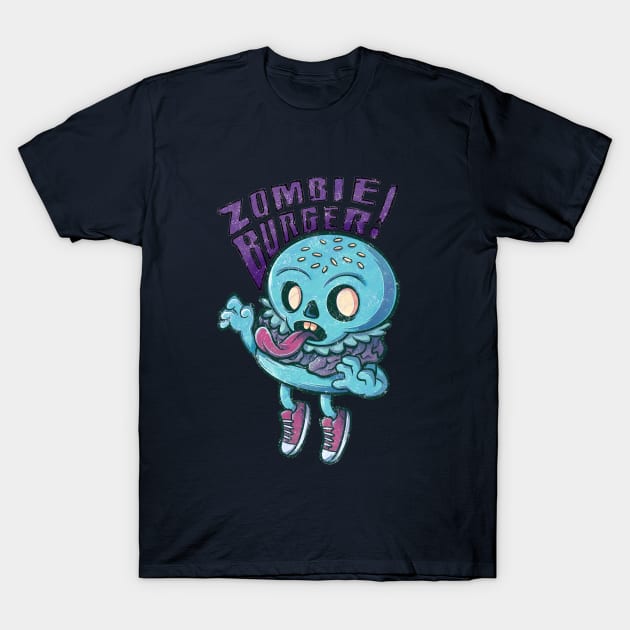 ZOMBIE BURGER T-Shirt by WACKYTEEZ